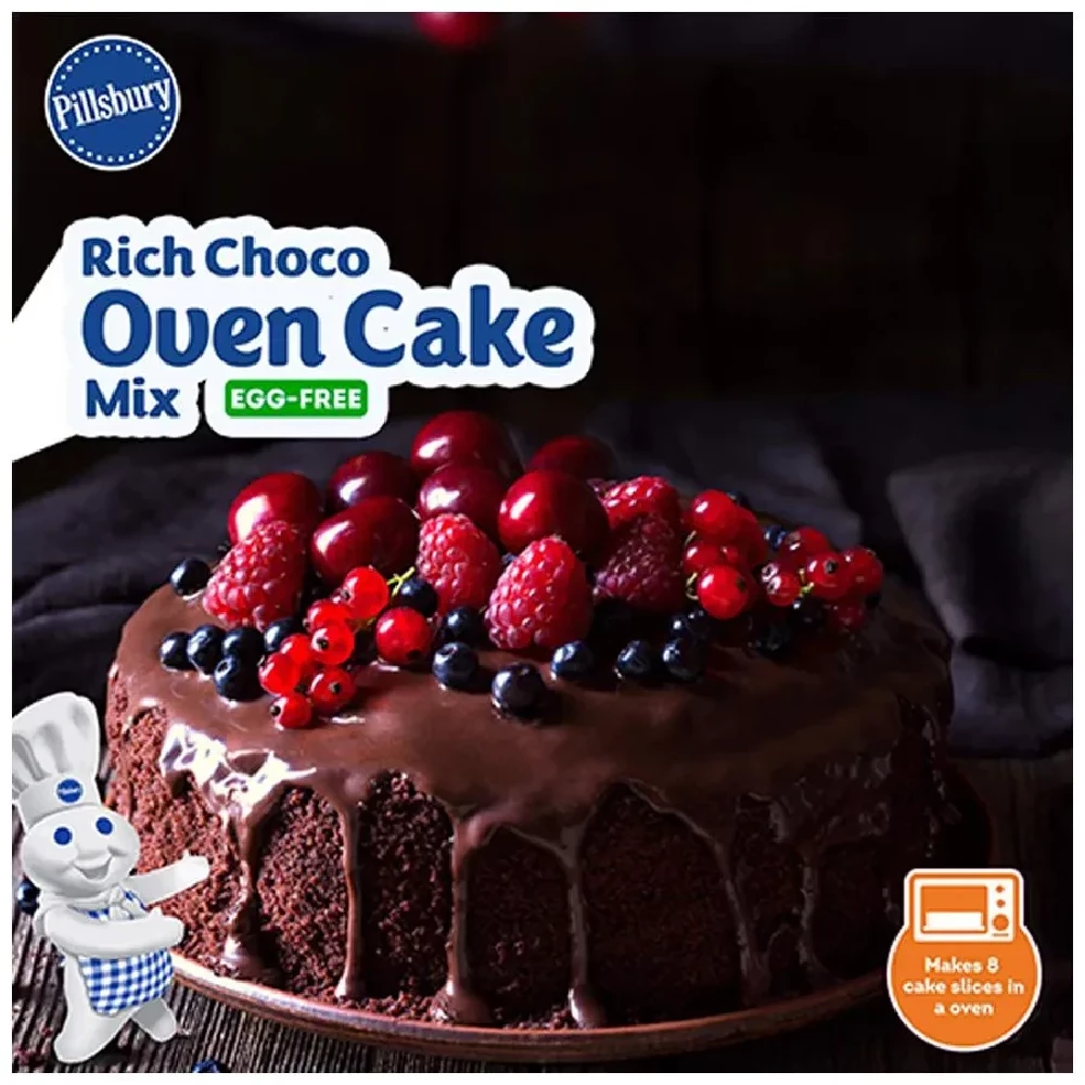 Pillsbury Rich Choco Oven Cake Mix, 270 g Box-4.webp